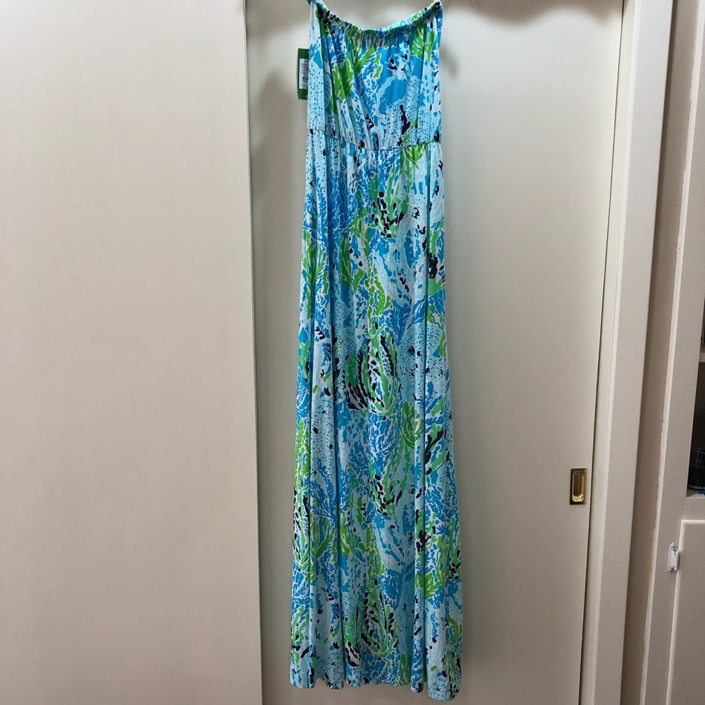 Lilly Pulitzer Marlisa Maxi Dress Let’s Cha Cha